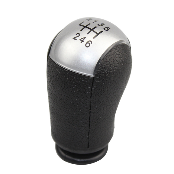 6 Speed MT Gear Stick Shift Knob For Focus Mondeo MK3 S-C-Galaxy MK6 Transit Manual Car Shift Knob Head Lever Shifter, Automotive Body Parts -silver6block