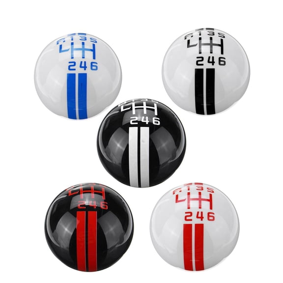 6 Speed Manual Gear Shift Knob Universal Fit Ford Mustang Peugeot Mercedes