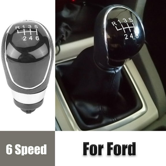 6 Speed Manual Gear Shift Knob for Ford for Focus for Mondeo MK2 MK3 for Fiesta Auto Accessories