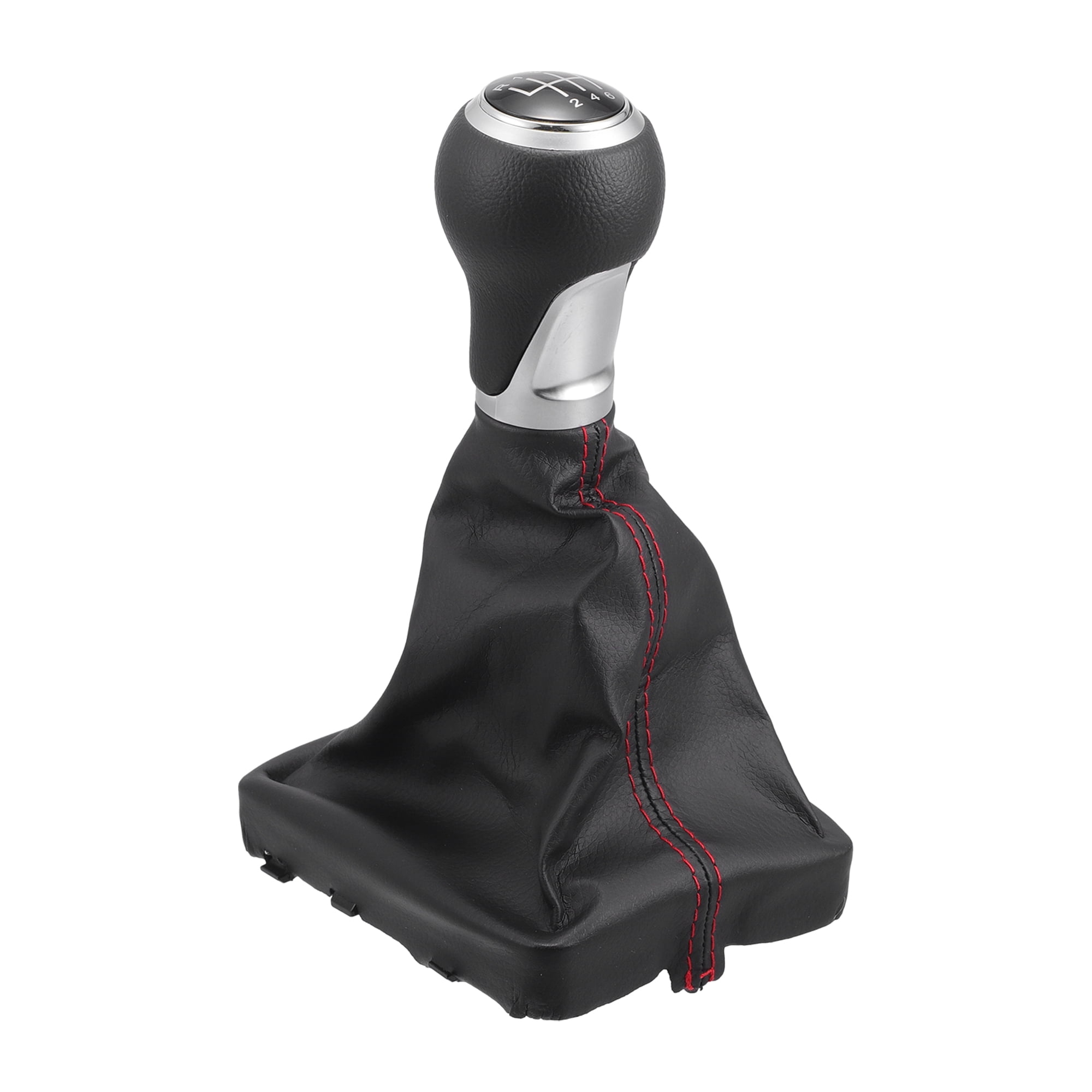 6 Speed Manual Gear Shift Knob with Dust Cover - Stick Shifter Knob - for Audi A6 2004-2008 Plastic