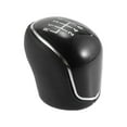 thumbnail image 1 of 6 Speed Manual Gear Stick Shift Knob Transmission for Ford Mondeo MK3 2000-2007 ABS Faux Leather Black, 1 of 7
