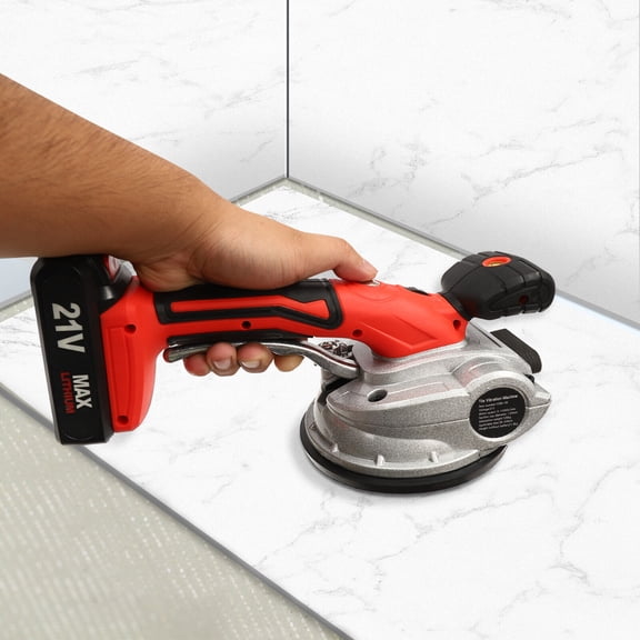 6-Speed Tile Vibration Machine Handheld Tile Tiling Machine 13.5cm Disc Diameter