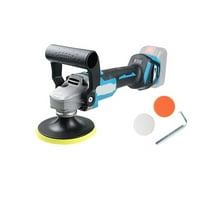 6 Speeds Adjustment Cordless Brushless Polisher 125mm Car Waxing Electric Polishing Machine ,Widely Use