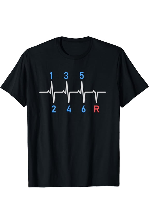 6 Speeds Gear Shift Manual Transmission Funny Car Race Gift T-Shirt mens t shirt,black,women,funny,misfits,men,journey,t-shirt