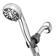 6Spray 3.5 in. Single Wall Mount 1.8 GPM Handheld Adjustable Shower Head in Chrome