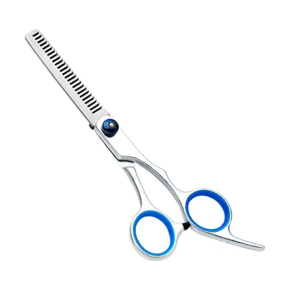 6 Stainless Steel Hair Thinning Scissors, Professional Barber Texturizing Shears with Comfort Grip, Precision Razor Edge Hair Cutting Tool for Salon, Home & Pet Grooming