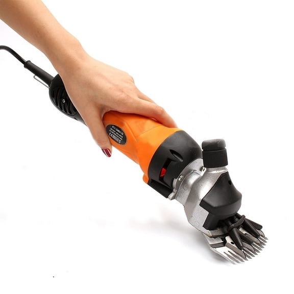 6 Stall Speed Electric Shearing Clipper Shear Sheep Goats Alpaca Shears Pet Hair Shearing Machine Cutter Wool Scissor Farm Suppl - Multi-Animal Use