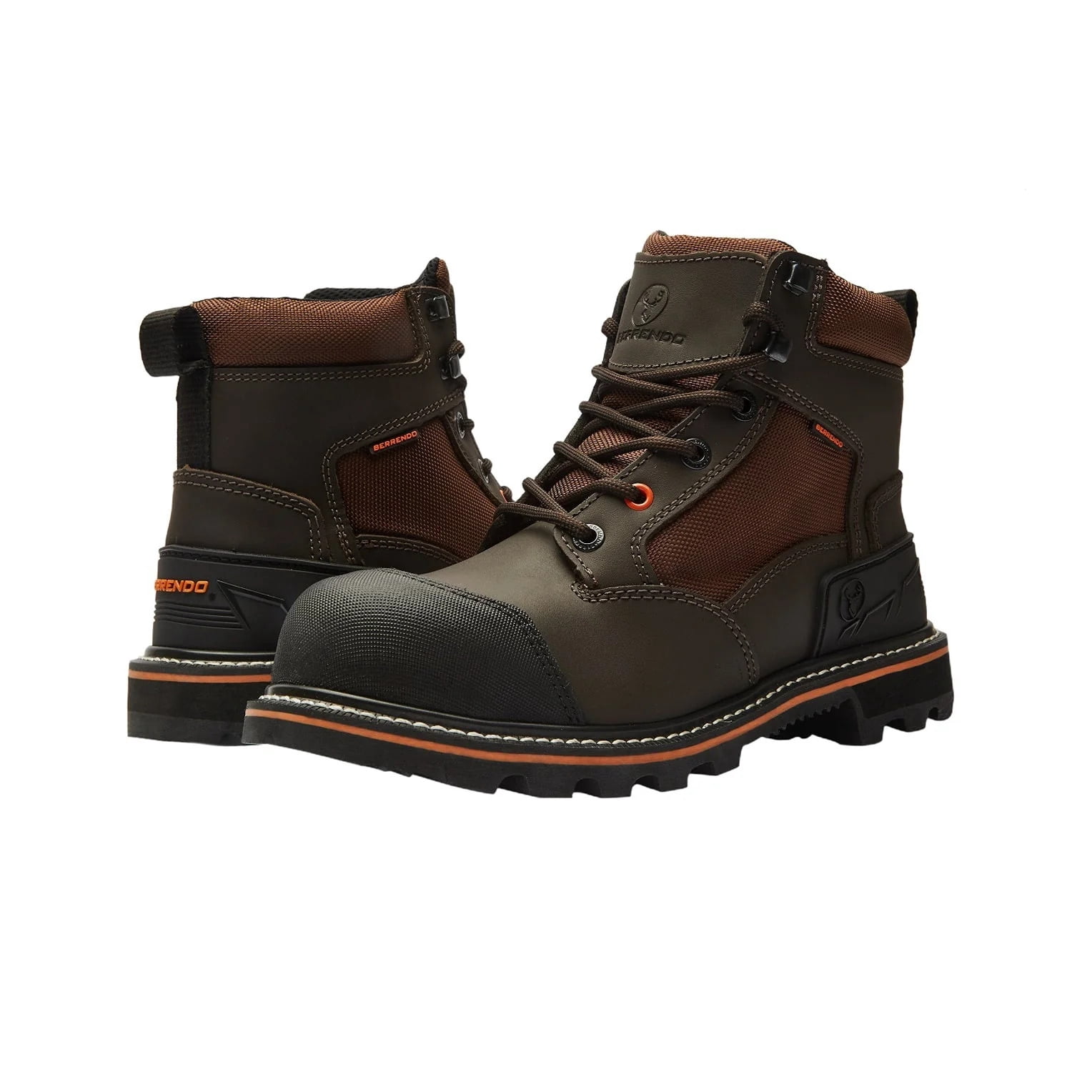 NEW BERRENDO men\'s soft toe work boots safety footwear electrical hazard rated i Berrendo 6 main image 3