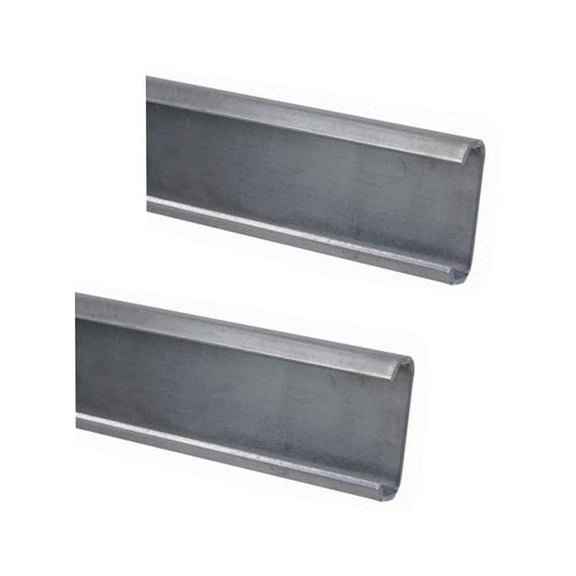 6' Steel Winch Track - 2 Pack