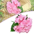 thumbnail image 1 of 6 Stem Hydrangea Artificial Flowers, Faux Hydrangea Flowers Picks, Fake Hydrangeas Silk Flower with Stems, Fake Silk Hydrangea Flowers for Home Wedding Party Floral Decor, 1 of 7