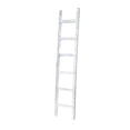 thumbnail image 1 of 6 Step Rustic White Wash Wood Ladder Shelf, 1 of 2