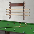 thumbnail image 1 of 6 Sticks Pool Cue Rack Wall Mounted, Horizontal Storage, Billiard Cue Holder, 1 of 15