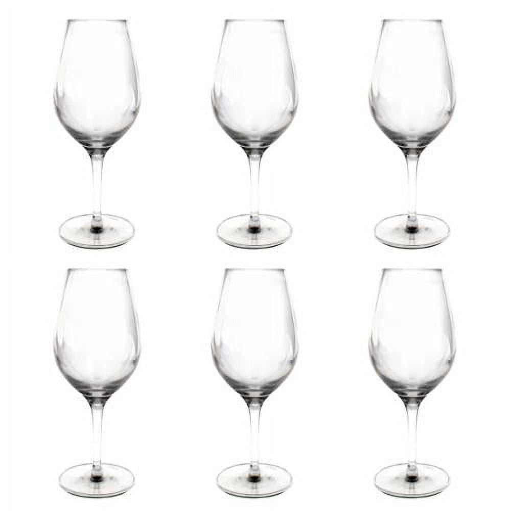 6 Stolzle Crystal Universal Red & White Wine Tasting Glass 10.25oz