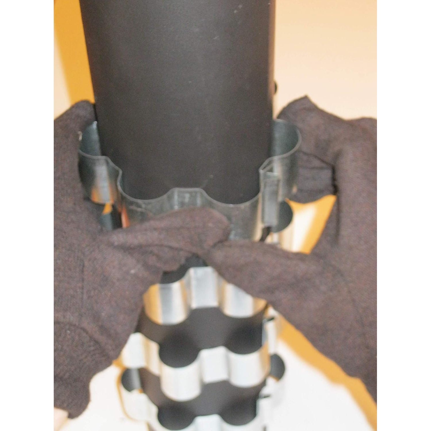 Heating Radiator Ring Main 6 Stovepipe heat Reclaimer/Radiator Rings/Bands, 6 inch Dia fuel ...