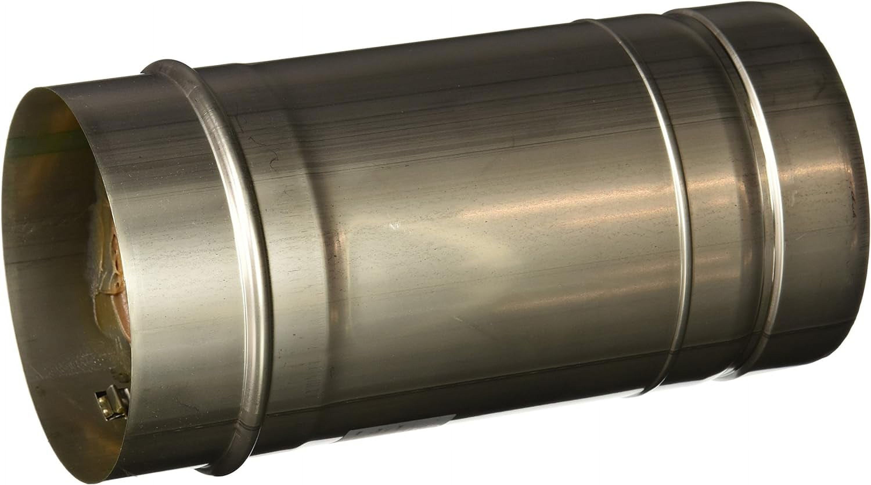 6" Straight vent pipe for 4" Stainless Steel