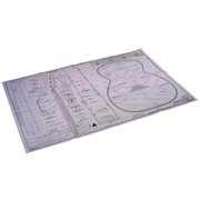 6 String Auditorium Style Acoustic Guitar Plan