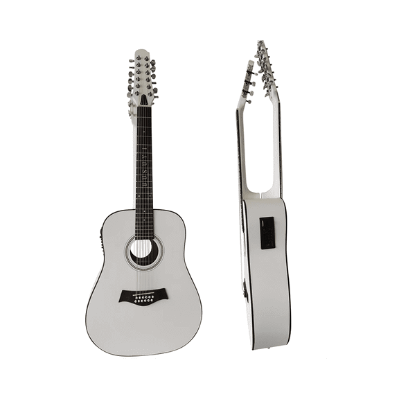 6 String Classical 12 String Acoustic Double Neck, Double Sided Busuyi Guitar 2022 NPT