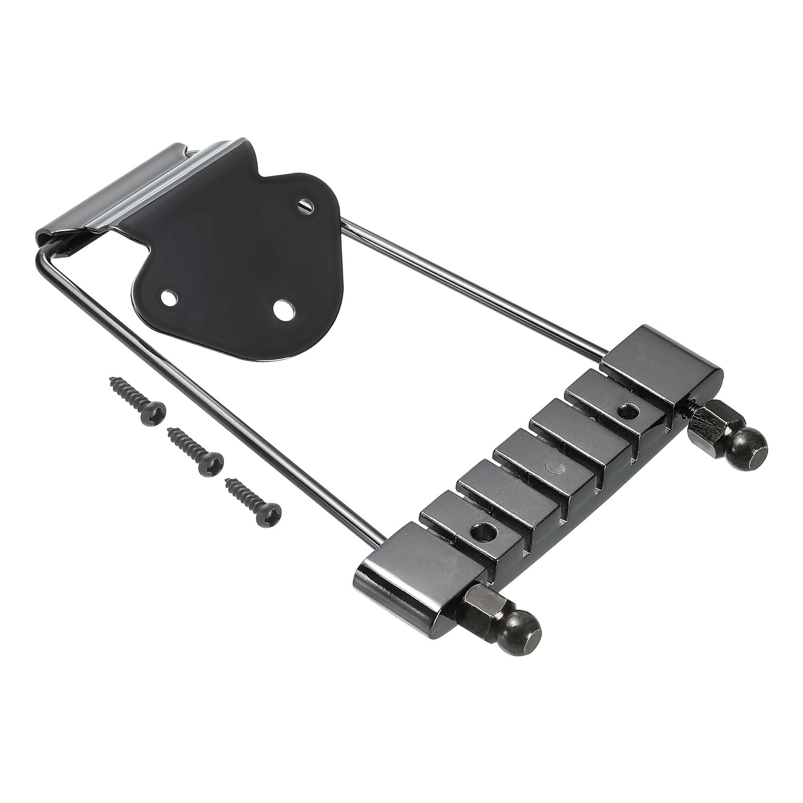 6 String Guitar Trapeze Tailpiece Bridge for Jazz Acoustic Guitar