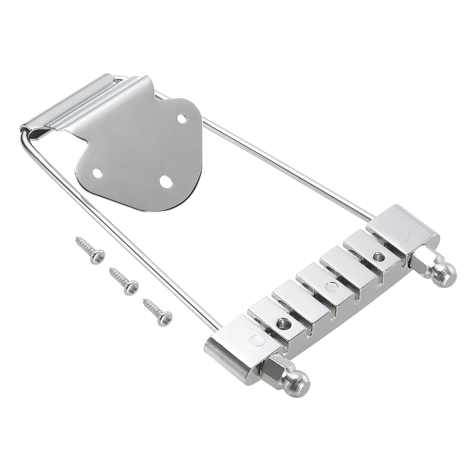6 String Guitar Trapeze Tailpiece Bridge for Jazz Acoustic Guitar