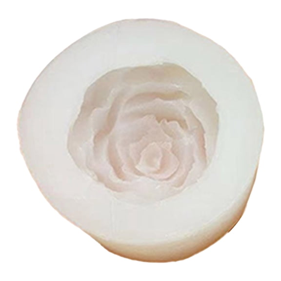 6 Styles 3D Heart Rose Peony Silicone for DIY Candle Resin Soap Chocolate Crafting Valentine Day Making