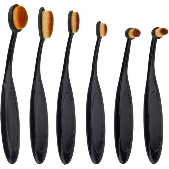 6 Styles Ink Blending Brushes Plastic Blender Brush Set Artist Tool Paper Background Drawing Brush Set