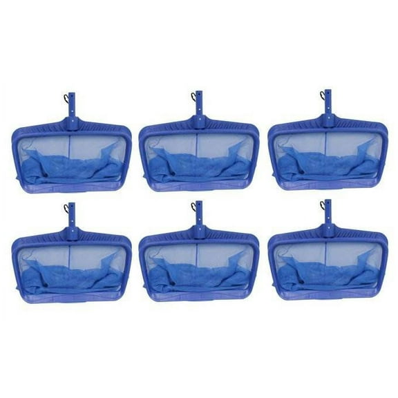 6) Swimline Hydro Tools 8040 Professional Heavy Duty Deep Bag Leaf Rake Pool Net
