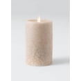 thumbnail image 1 of 6" Tan Mottled LED Pillar Candle, 1 of 1