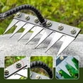thumbnail image 2 of Iron Rake 2.0 - Heavy Duty Weeding & Gardening Rake With 6 Teeth, Carbon Steel Build 2 of 11