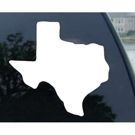 6" Texas State Decal Sticker