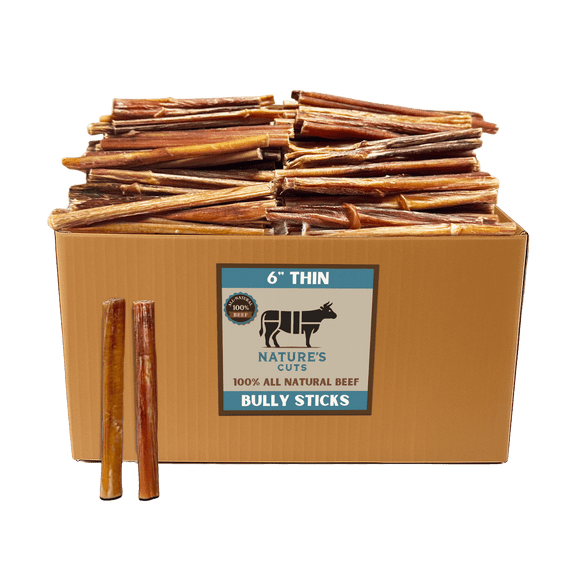 6" Thin Bully Sticks