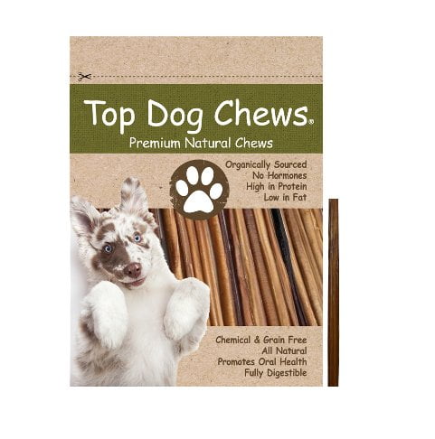 6" Thin Bully Sticks 25 Pack