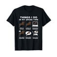 thumbnail image 1 of 6 Things I Do In My Spare Time - Horse Riding Gift T-Shirt, 1 of 5