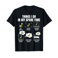 thumbnail image 1 of 6 Things I Do In My Spare Time Turtles Lovers Cute T-Shirt, 1 of 5
