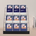 thumbnail image 1 of 6-Tier 18" Wide Wire Tabletop Display Rack Greeting Card Book CD DVD Book Stand, 1 of 23
