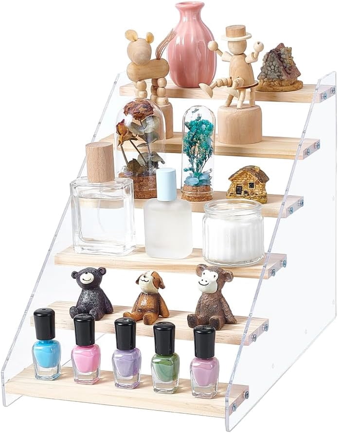 Fun Display Stand 6-Tier Display Stand Acrylic Display Shelf Riser Display Stands ...