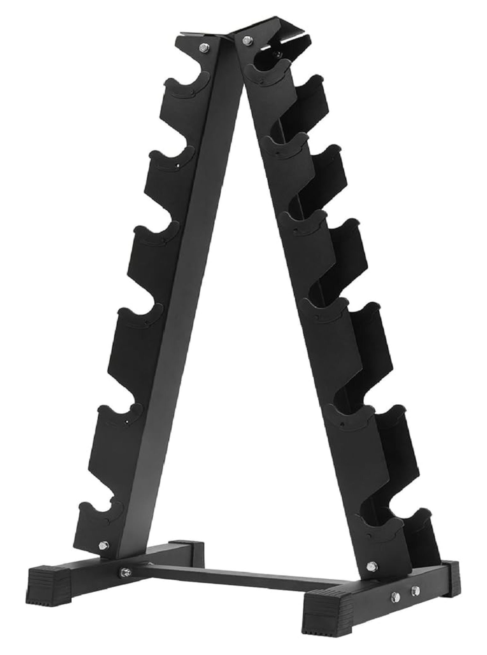 6 Tier Dumbbell Rack Stand Only, Small Dumbbell Rack Hand Weight Tower ...