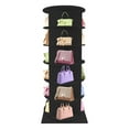 thumbnail image 1 of 6-Tier Modern Black Rotating Shoe Rack Entryway Shoe Storage Organizer Shoe Rack, 1 of 14
