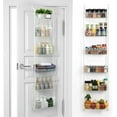 6Tier Over The Door Pantry Organizer Rack HeavyDuty Hanging Shelf Spice Rack