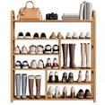 thumbnail image 1 of 6-Tier Shoe Rack w/ Boot Slots, 1 of 4
