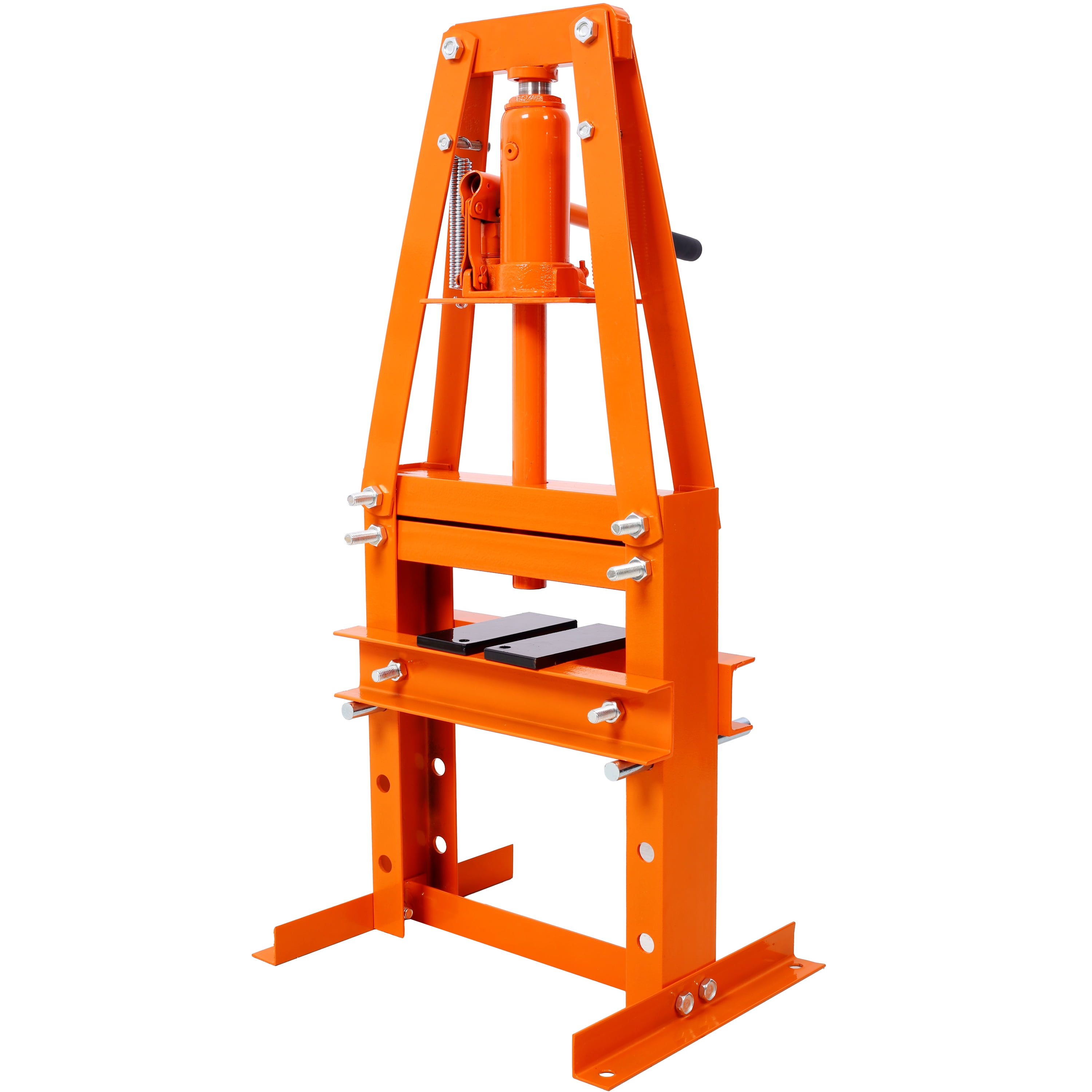 Shop Press Hack 6 Ton Benchtop Hydraulic Shop Press With Stamping Plates, A-Frame ...