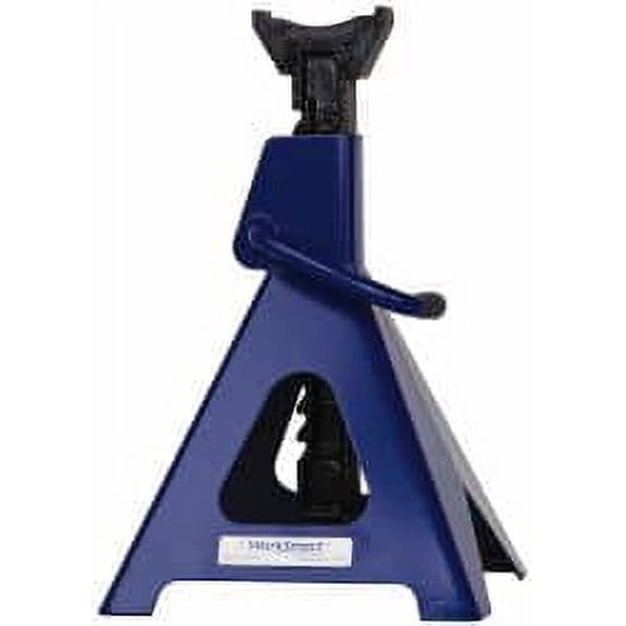 6 Ton Load Capacity Ratcheting Jack Stand 15-3/8 to 24-1/4" High, 11-1/4" Base Diameter x 9-1/4" Long x 10-5/8" Wide Chassis