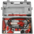 6 Ton Porta Power Kit, 59 in Oil Hose Hydraulic Car Jack Ram 4.9 inch