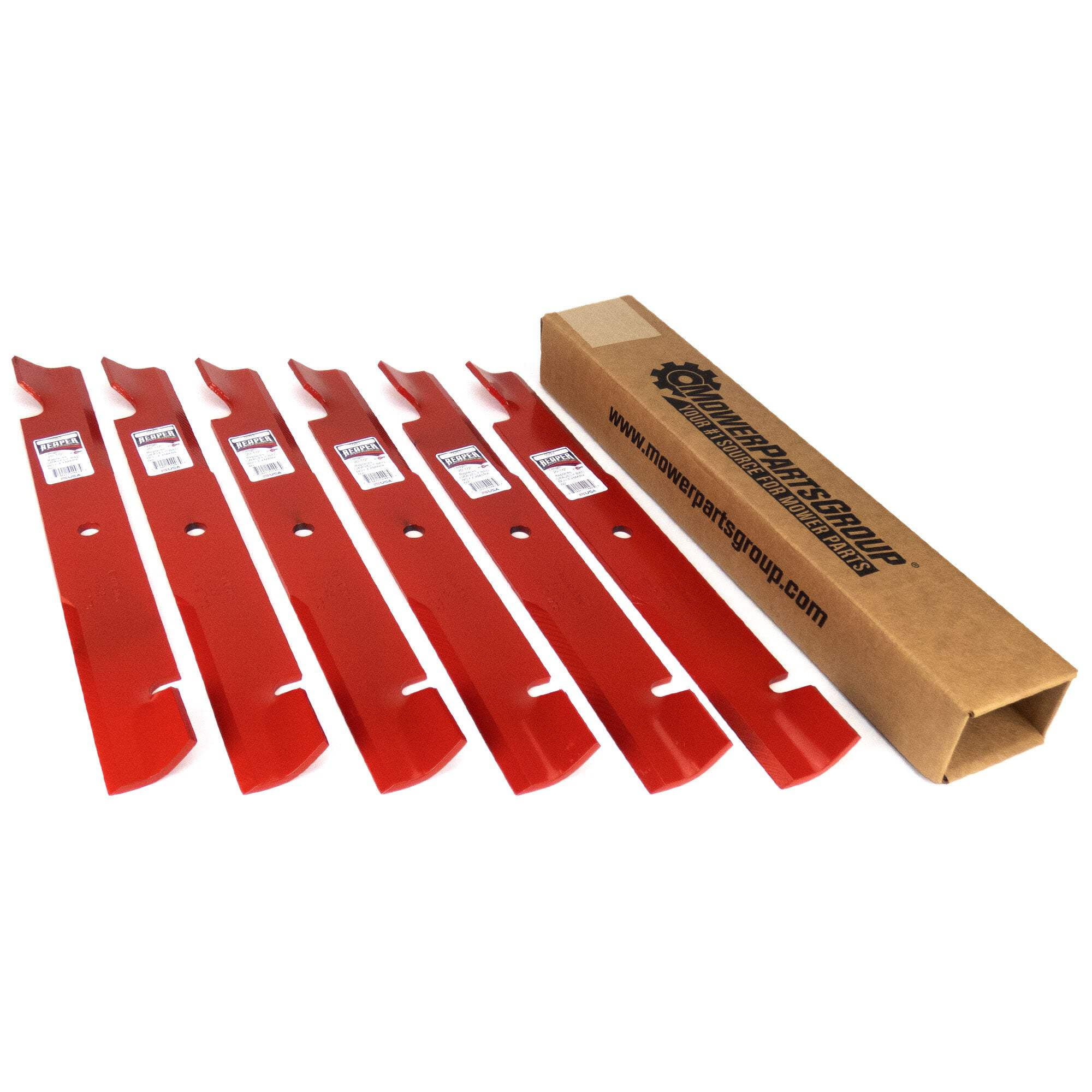 (6) High Lift Mower Blades for Bad Boy Zero Turn 60" Deck Replaces 038-2007-00