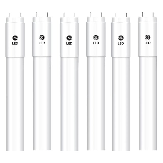 (6 Tubes) 34477 LED Tube Fluorescent Replacement for T8, Type B Ballast