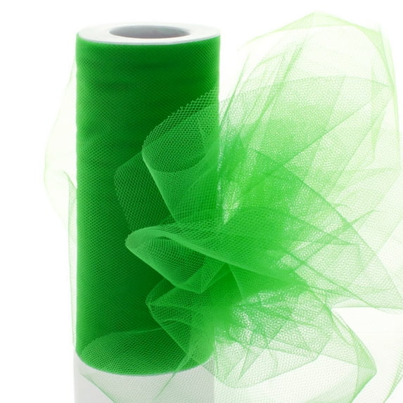 6" Premium Tulle Emerald 25 Yard