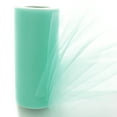 thumbnail image 1 of 6" Premium Tulle Aqua 25 Yard, 1 of 2