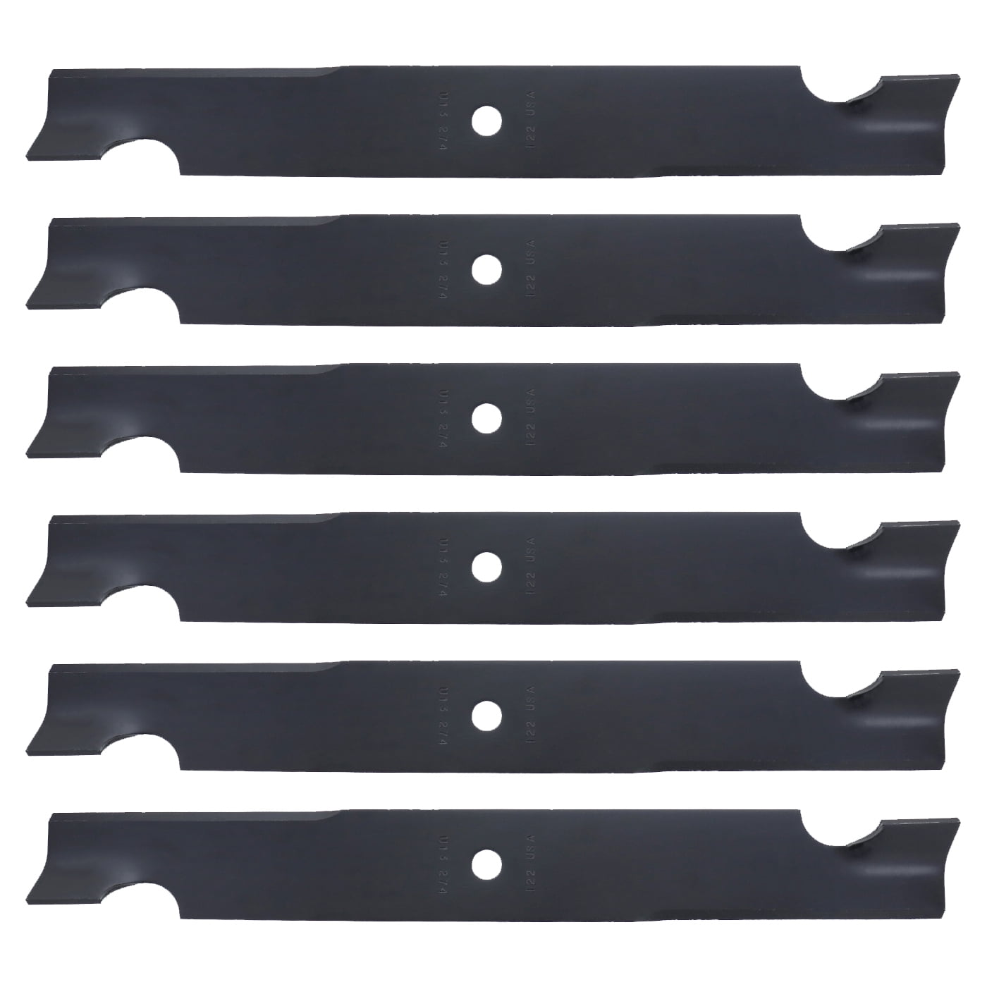 6 USA Mower Blades® for Dixie Chopper® 30227-60 Ex® 42