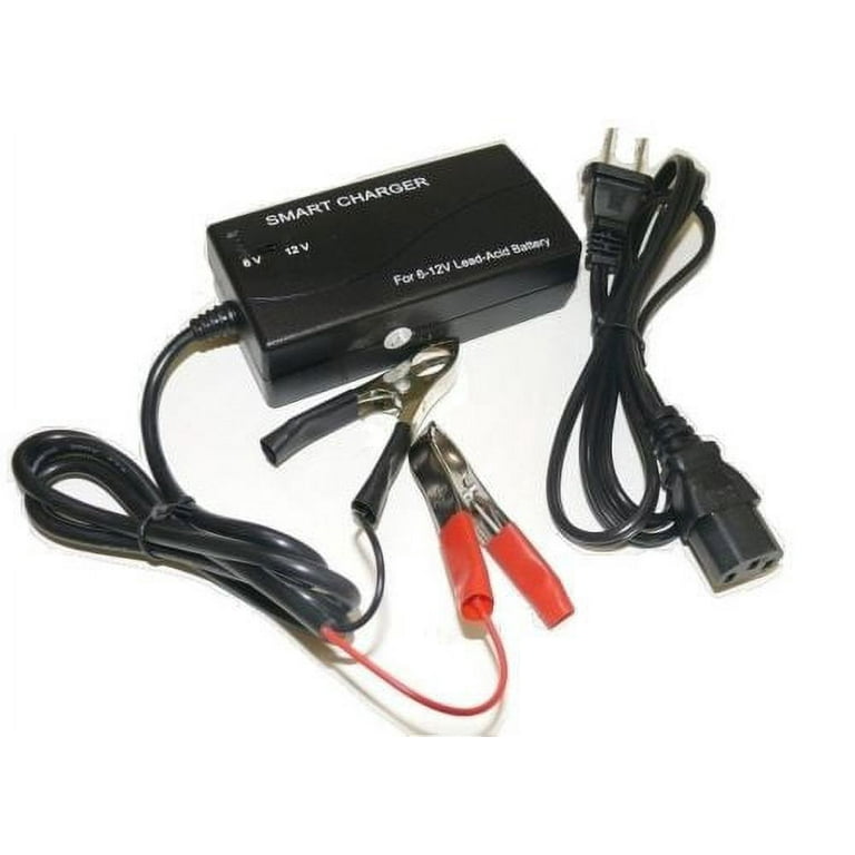 6 volt rechargeable battery with charger discount