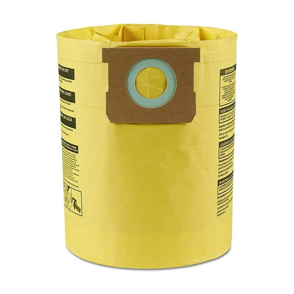 6 Vacuum Bags Type-H for Fits 5, 6 & 8 Gal Tanks Models # 906-71-00