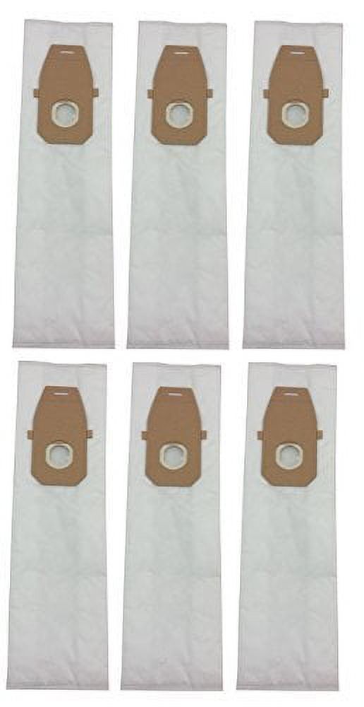 (6) Vacuum Bags for Compatible with Hoover Type Q HEPA Platinum, Allergen AH10000, UH30010COM